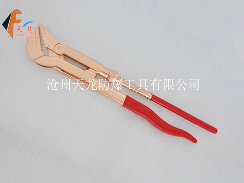 防爆瑞士水泵钳45°