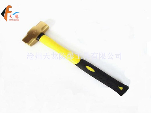 黄铜塑柄八角锤